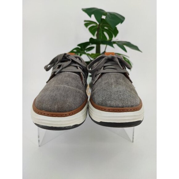 Skechers Men\'s Moreno Ederson Gray Textile Oxford Sneaker Size 8.5 US main image 4